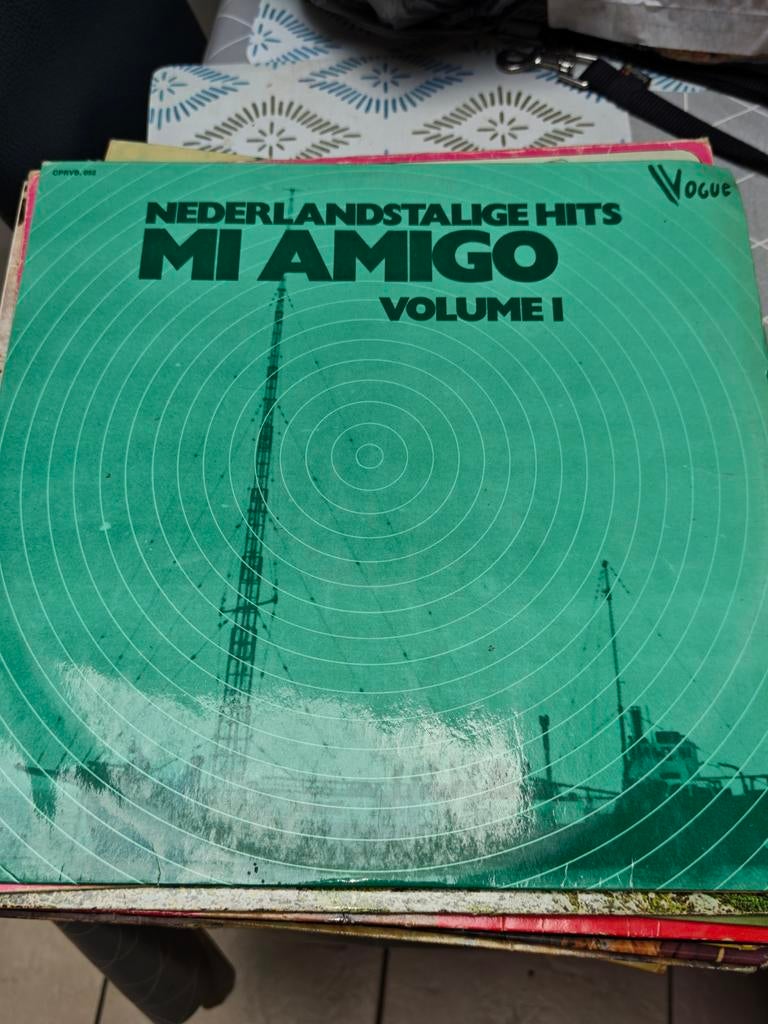 Mi Amigo volume 1 plaat, Ophalen