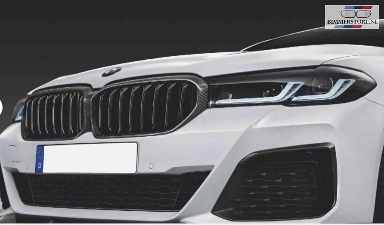 Calandre M Performance en carbone pour BMW Série 5 G30 G31 +, -, Utilisé, -, Enlèvement ou Envoi