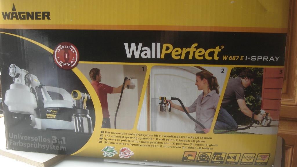WAGNER Wall Perfect W687E I-SPRAY, Ophalen of Verzenden, Gebruikt, Verfspuit of Verfpomp