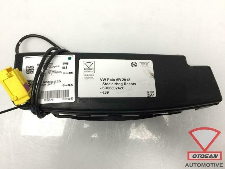 vw polo 6r vag airbag de si ge airbag de si ge droit 6r08802, Autos : Pièces & Accessoires, Volkswagen, Volkswagen AG, Vw@volkswagen.de