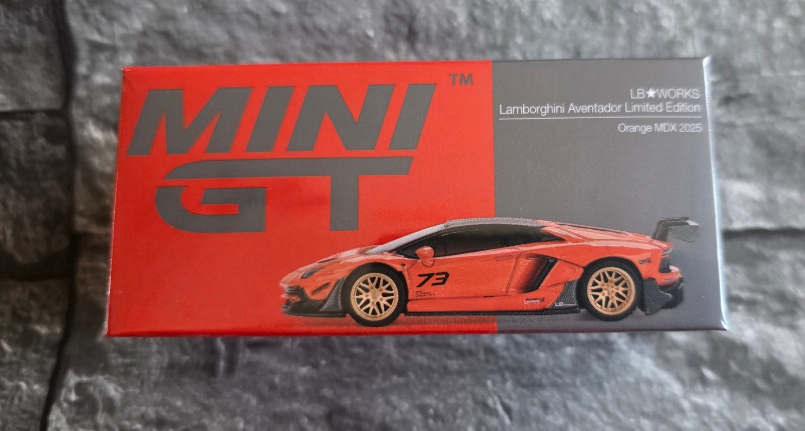 Lamborghini aventador LB-WORKS mini gt, Hobby & Loisirs créatifs, Neuf, Enlèvement ou Envoi, Voiture, Mini gt
