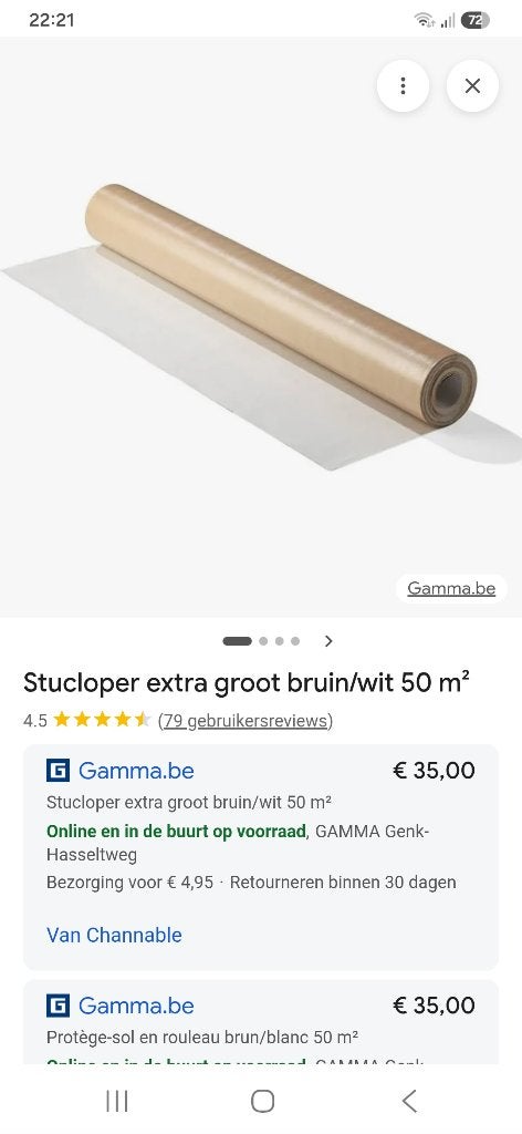 Overschot STUCLOPER gezocht., Ophalen of Verzenden