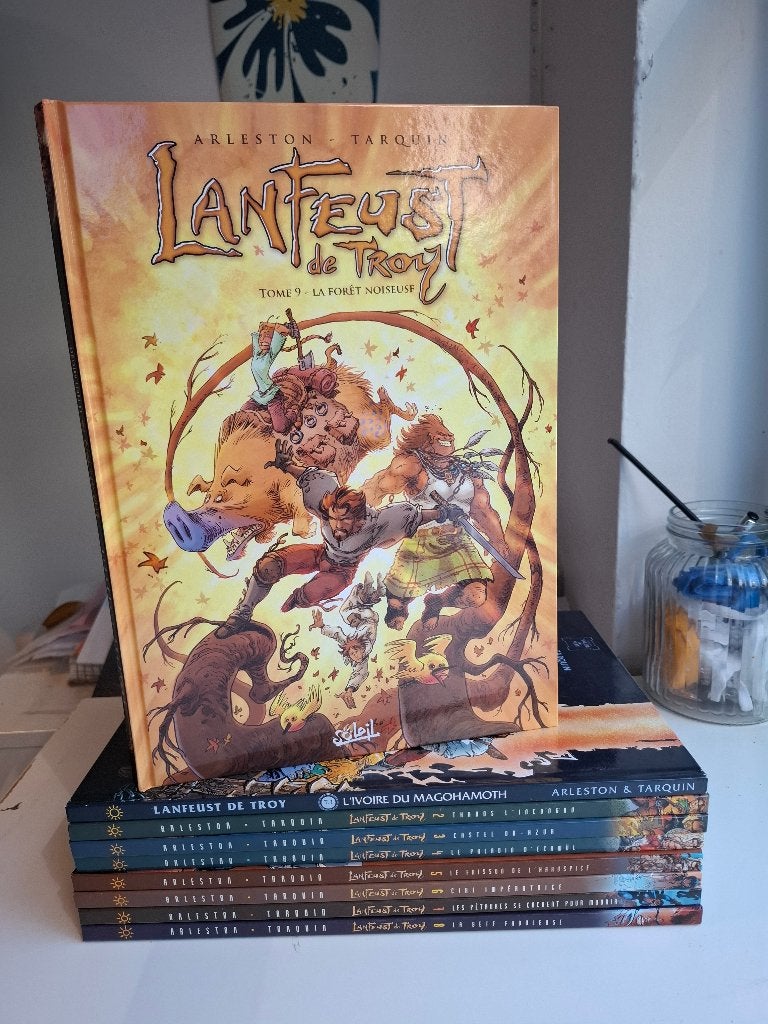 LANFEUST DE TROY TOMES 1 à 9 SERIE COMPLETE TARQUIN REED, Livres, Série complète ou Série, Enlèvement ou Envoi, Comme neuf