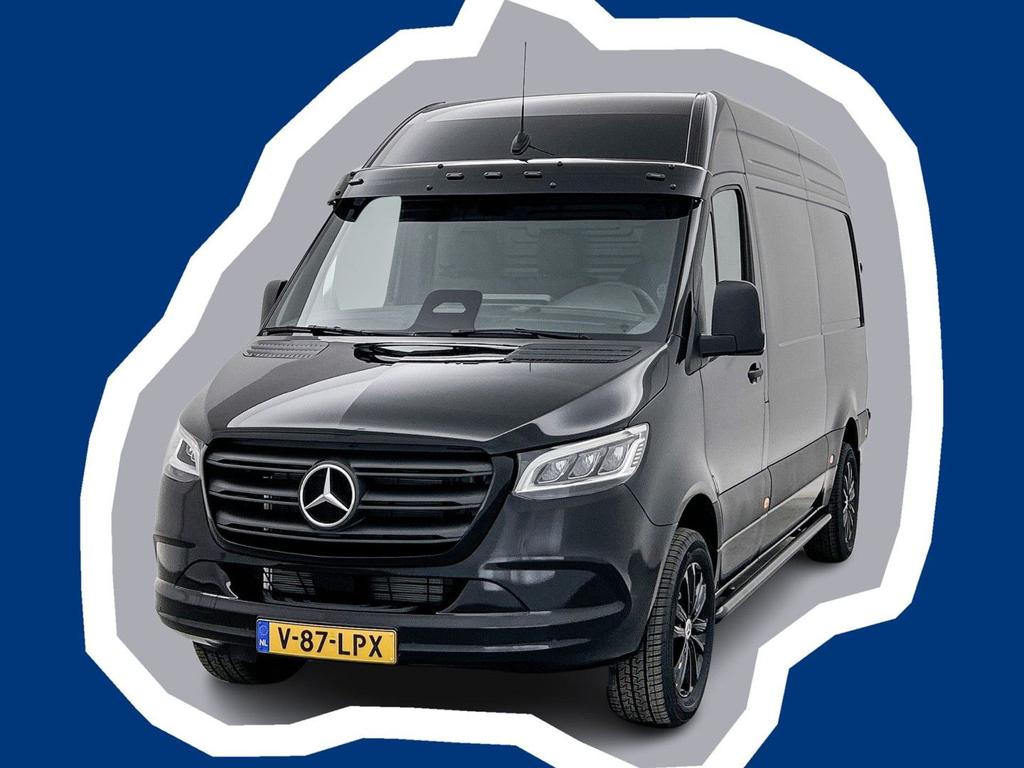 Mercedes-Benz Sprinter 317 CDI L2H2 30 JAHRE EDITION Leder V, Auto's, Automaat, Zwart, Mercedes-Benz, Bedrijf