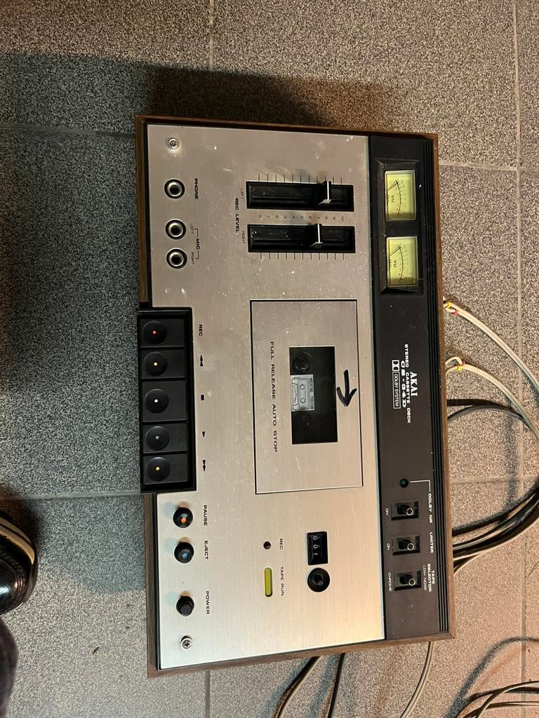 Lecteur cassette Akai cs 34D, Enlèvement, Akai