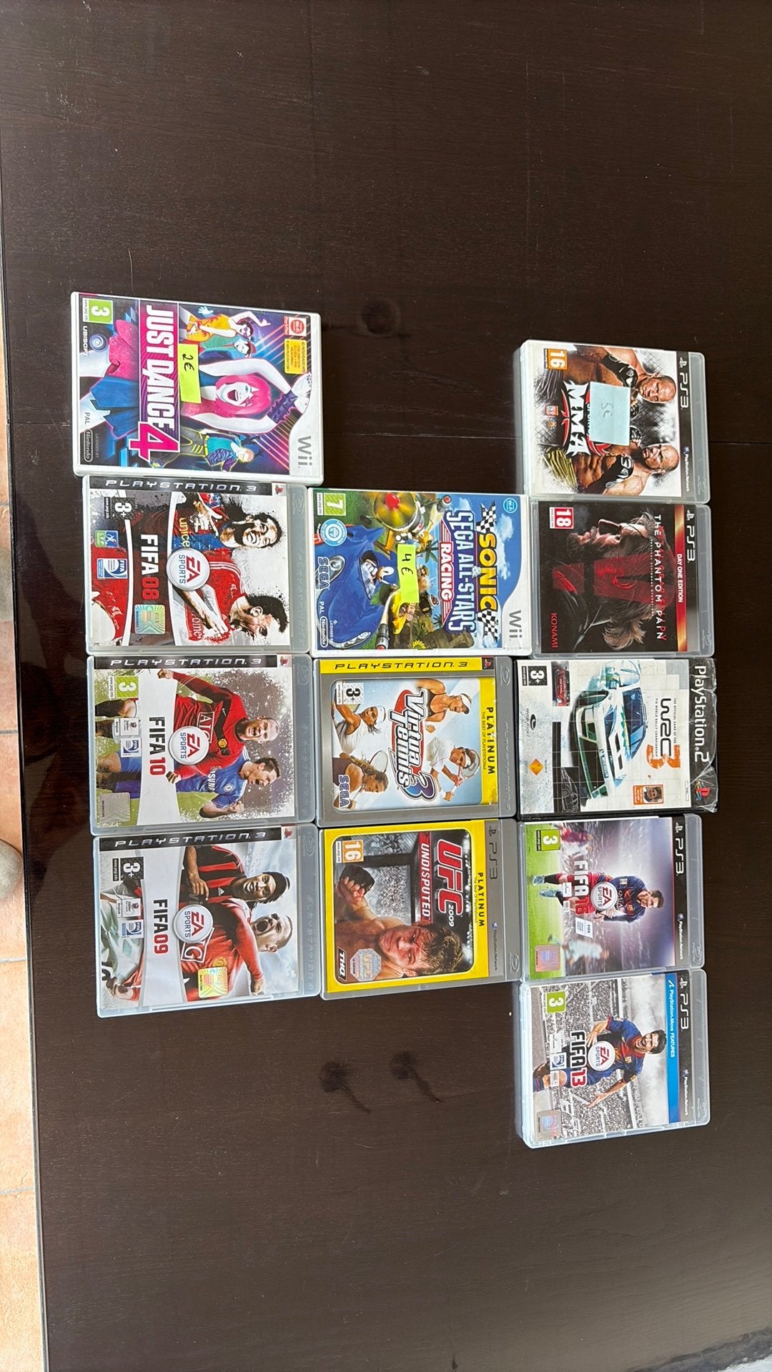 Jeux playstation 3, 2 et Wii en très bon état, Enlèvement ou Envoi, Utilisé