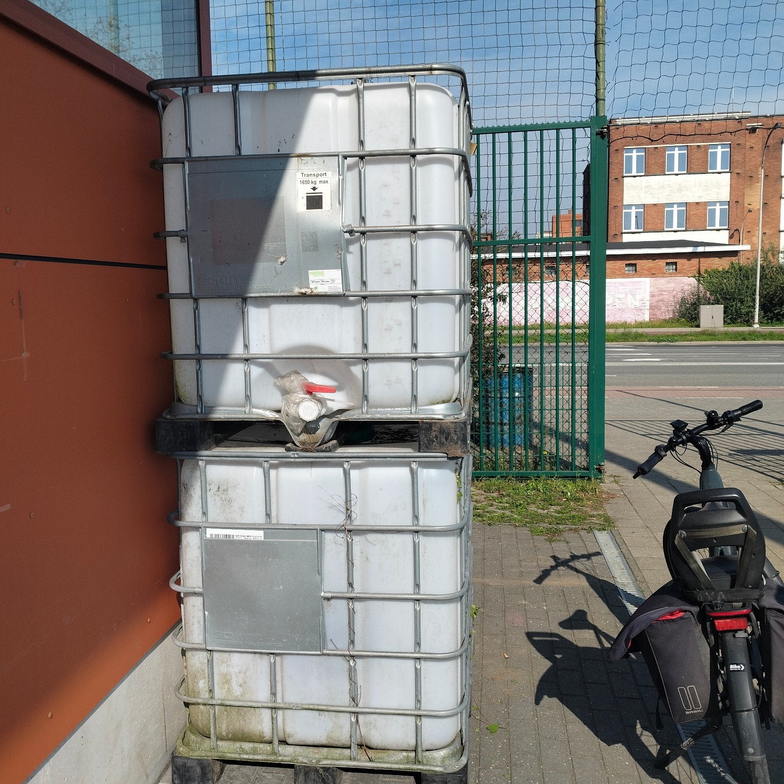 Gebruikte IBC Container vloeistofcontainer, Tuin en Terras, Ophalen