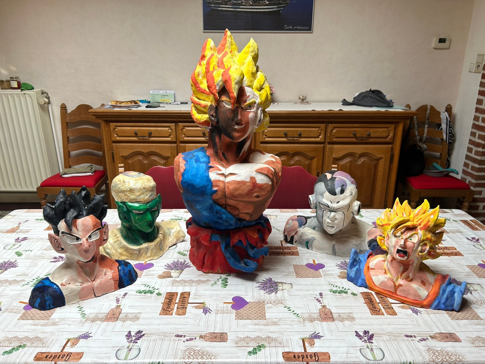 Sculptures Dragon Ball en Terre Cuite Fait Main (1995), Enlèvement ou Envoi