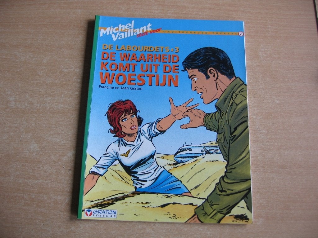 De Labourdets #3 : De waarheid komt uit de woestijn - 2003, Boeken, Jean Graton, Eén stripboek, Ophalen of Verzenden, Zo goed als nieuw