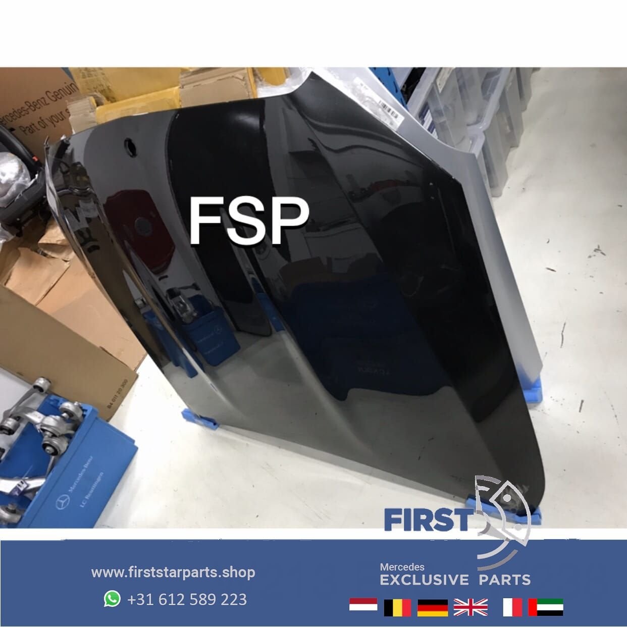 W213 E53 AMG W238 MOTORKAP GRIJS Mercedes E KLASSE 2016-2020, Utilisé, -, Capot moteur, Avant