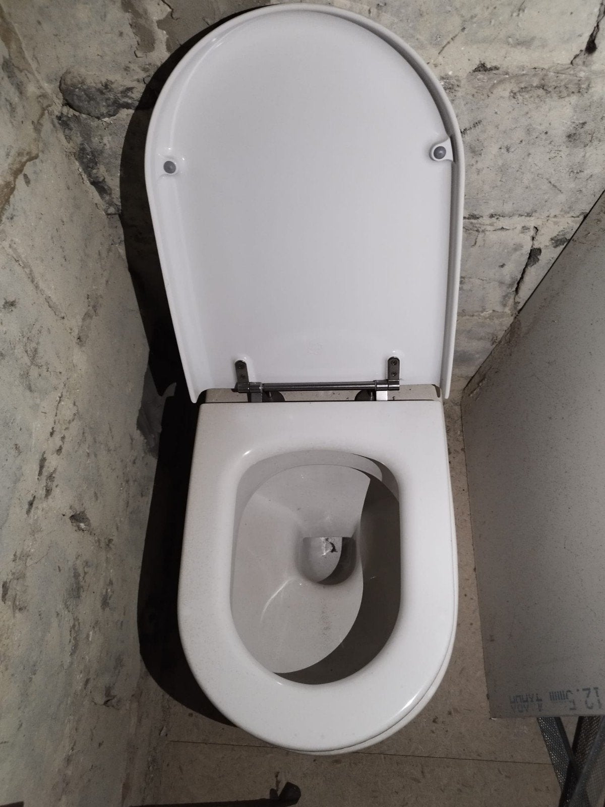nieuwe wc, Ophalen