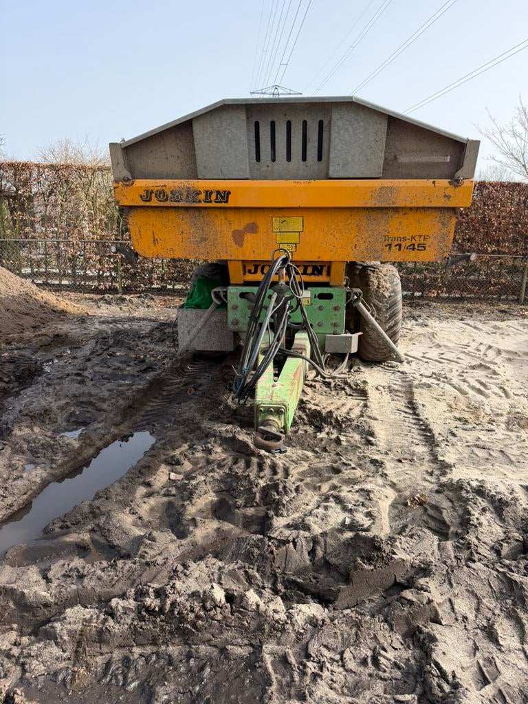 Joskin grond dumper hardox, Zakelijke goederen, Landbouw | Werktuigen, Ophalen