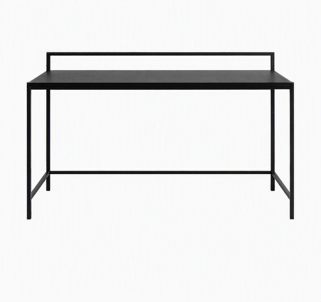 Bureau ASTRUP Jysk 60x120cm, Huis en Inrichting, Bureaus, Ophalen, Zwart, 120 cm, Zo goed als nieuw