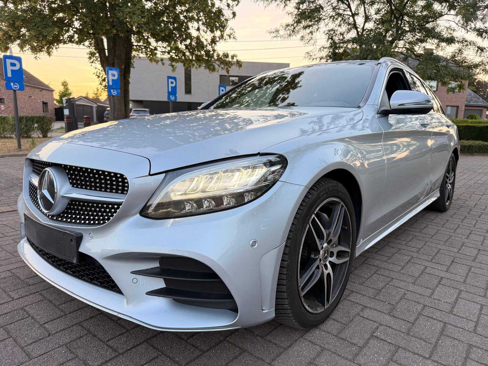 (Keuring) Mercedes-Benz C180d *AMG Line* | Dig. Dashboard,.., Auto's, Automaat, Bedrijf, Diesel, C-Klasse
