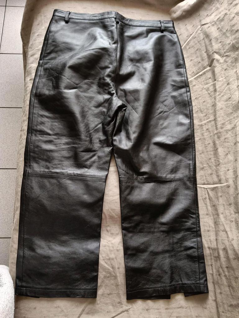Leren broek, Kleding | Heren, Ophalen of Verzenden, Zo goed als nieuw, Overige maten, Zwart