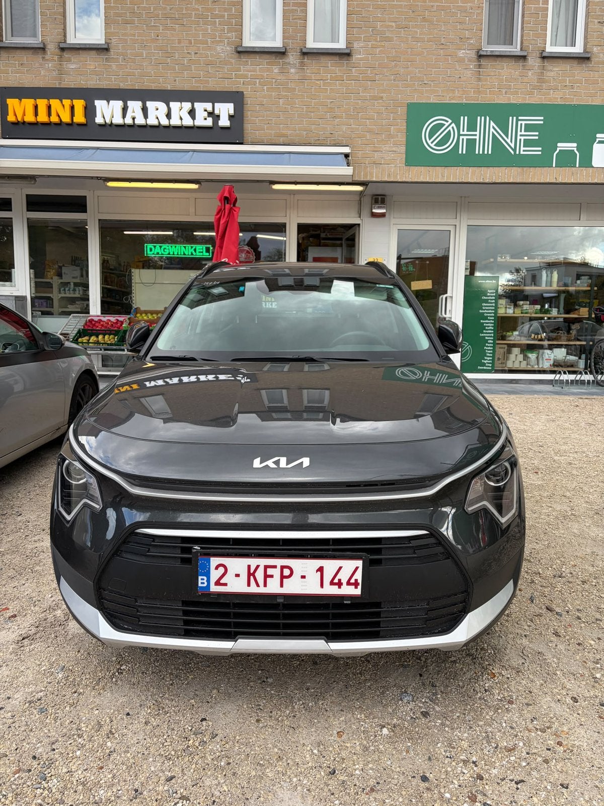 Kia Niro 1.6 GDI, Auto's, Zwart, Bedrijf, 5 deurs, Hybride Elektrisch/Benzine