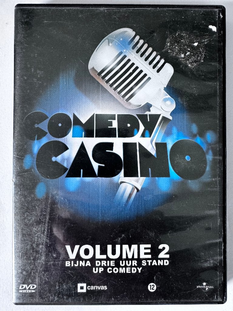 Comedy Casino - Volume 2, Cd's en Dvd's, Dvd's | Cabaret en Sketches, Ophalen of Verzenden, Zo goed als nieuw, Tv-programma of Sketches