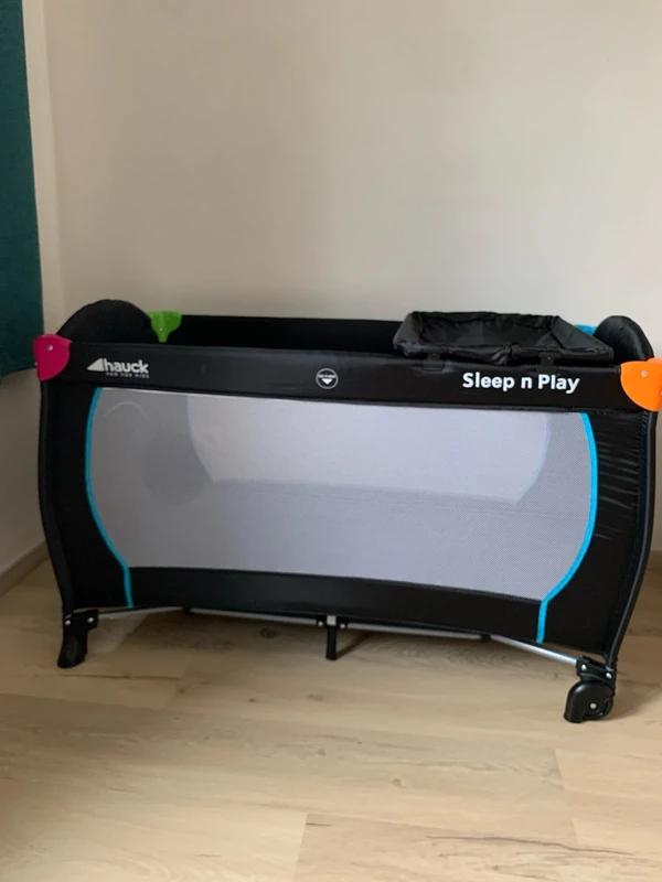 Reisbed Hauck Sleep n Play, Kinderen en Baby's, Babywiegjes en Ledikanten, Ophalen, Zo goed als nieuw, Reisbedje