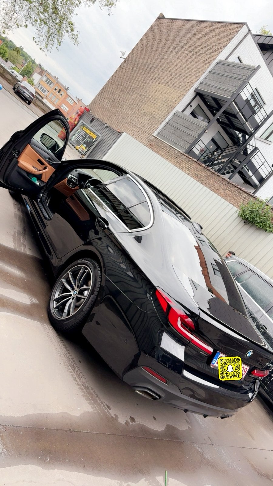 BMW 530e Vol/360/Pano, Auto's, BMW, Zwart, Berline, Te koop, 5 Reeks