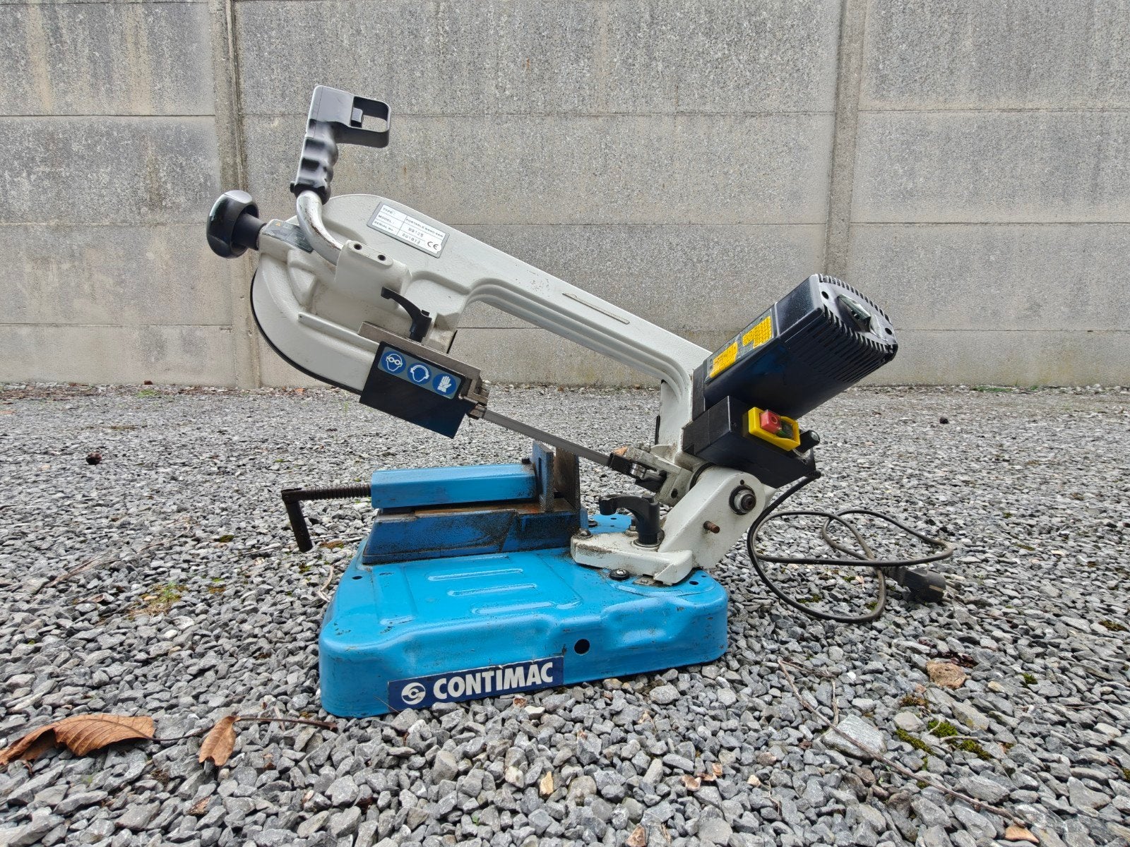 contimac bandzaagmachine compact, Ophalen