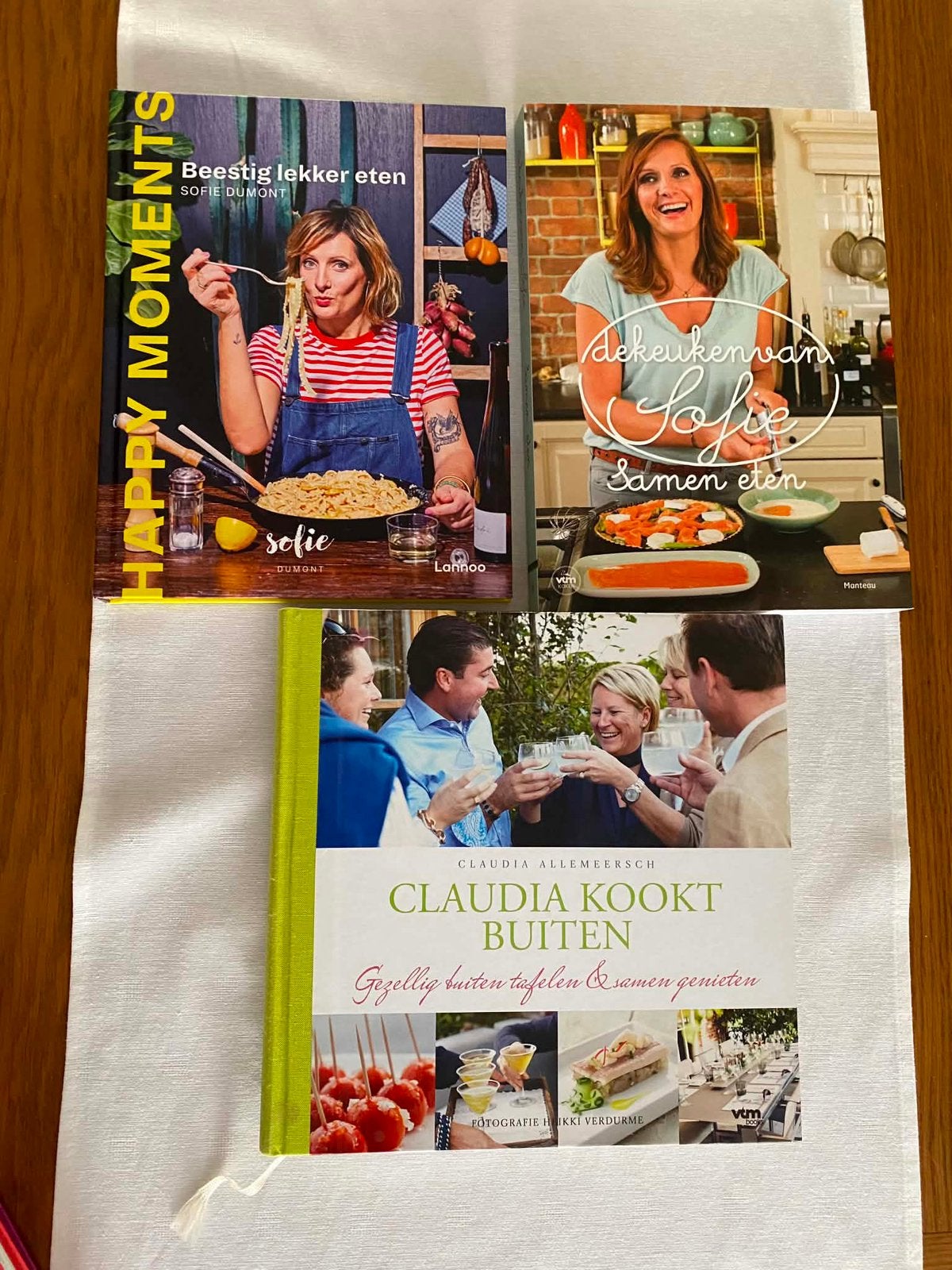 Kookboeken Sofie Dumont & Claudia Allemeersch, Boeken, Kookboeken, Ophalen, Zo goed als nieuw