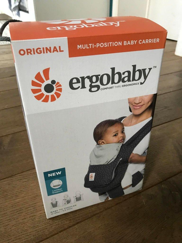 Porte bébé Ergobaby 'original', Enfants & Bébés, Autres marques, Porte-bébé, Enlèvement ou Envoi, Ventre