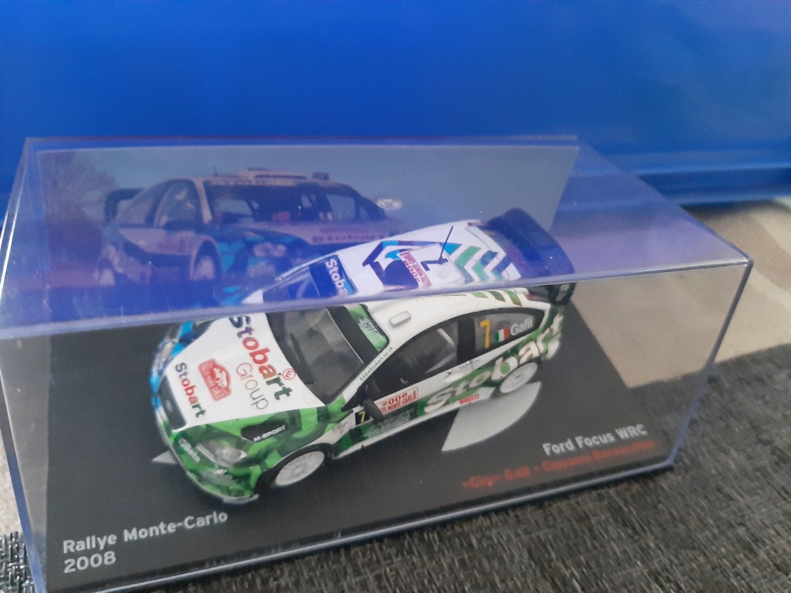 Voiture miniature 1.43 Ford Focus WRC, Hobby & Loisirs créatifs, Enlèvement ou Envoi, Voiture