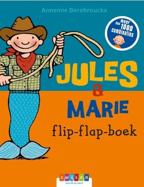Jules & Marie Flip-Flap-Boek – Annemie Berebrouckx – NIEUW, Neuf, Garçon ou Fille, Annemie Berebrouckx, Livre à déplier