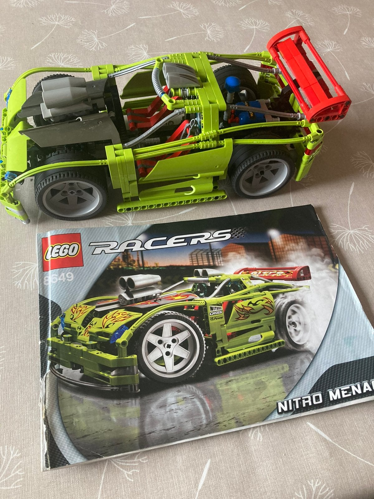 Lego racers 8649 nitro menace, Ophalen, Gebruikt, Lego, Racers