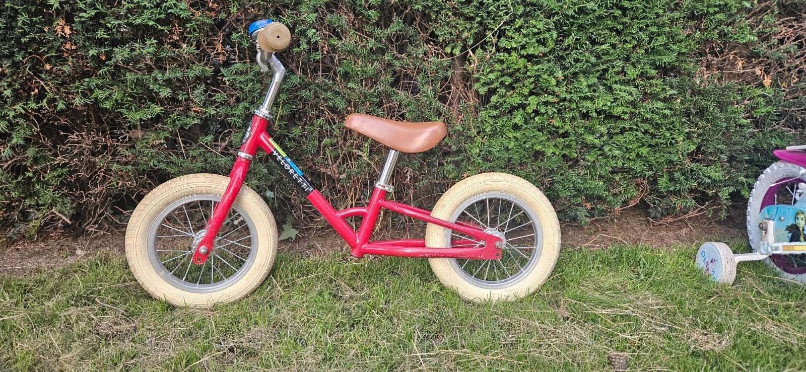 loopfiets veloretti, Ophalen