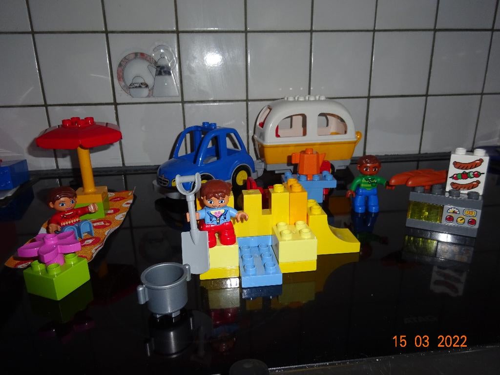 DUPLO 10602 Kampeer Avontuur*PRIMA STAAT*, Enlèvement ou Envoi, Duplo