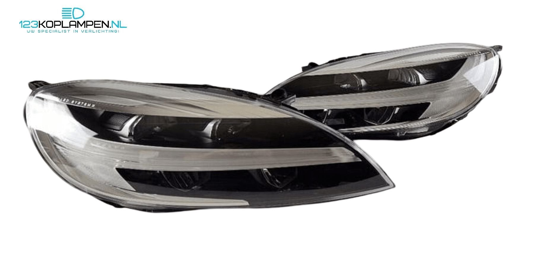 Volvo V40 Full Led koplamp links rechts, Gebruikt, -, -, Ophalen of Verzenden