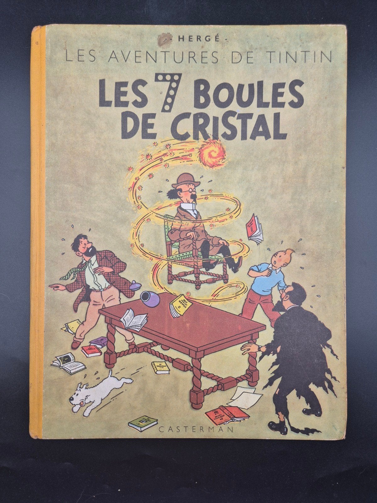 Tintin Les 7 Boules de Cristal B2 1948 Hergé Casterman, Enlèvement ou Envoi