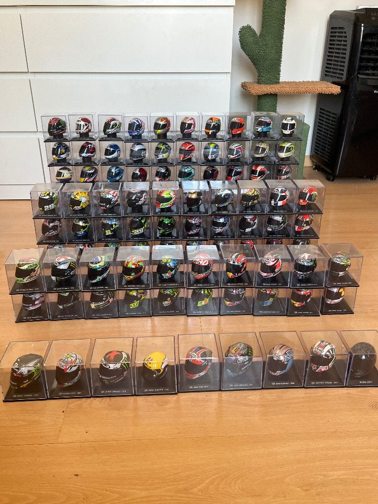 Collection casques moto gp Altaya complète, Collections, Enlèvement, Neuf, Autres types