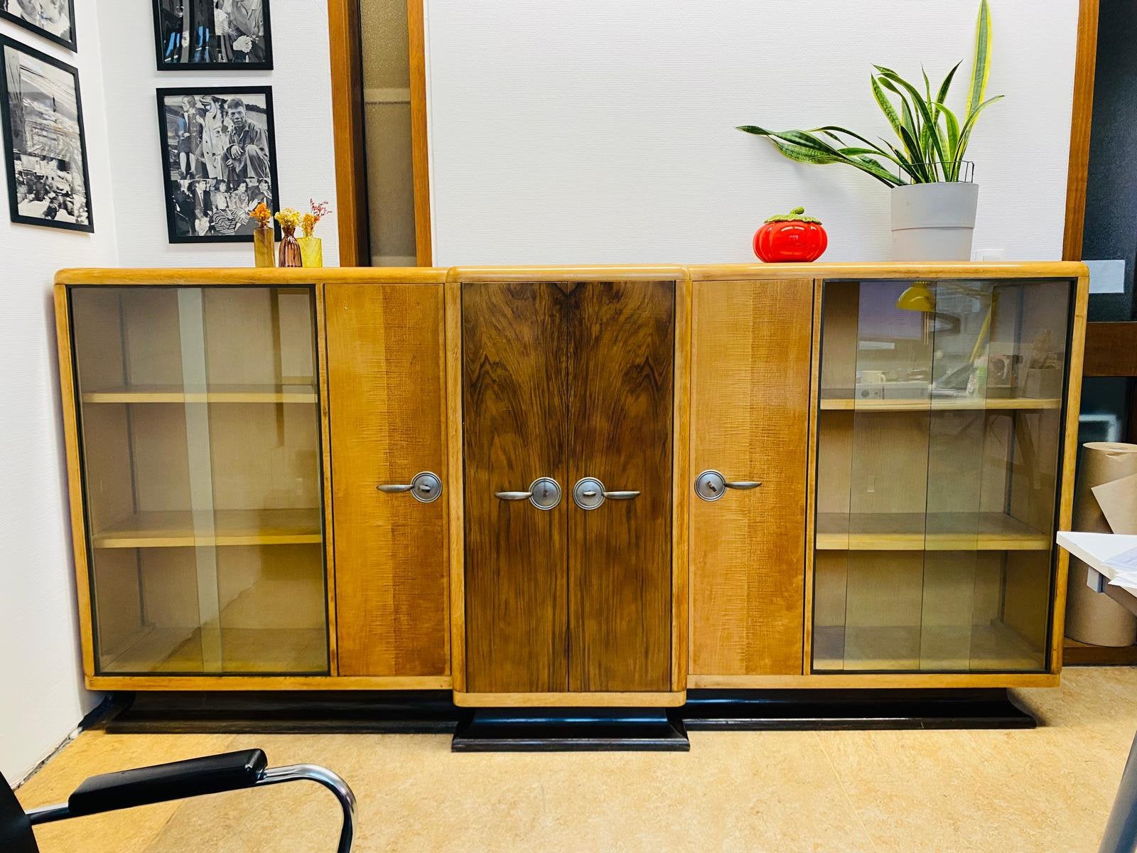 Vintage - Type art deco - dressoir, Enlèvement, Utilisé