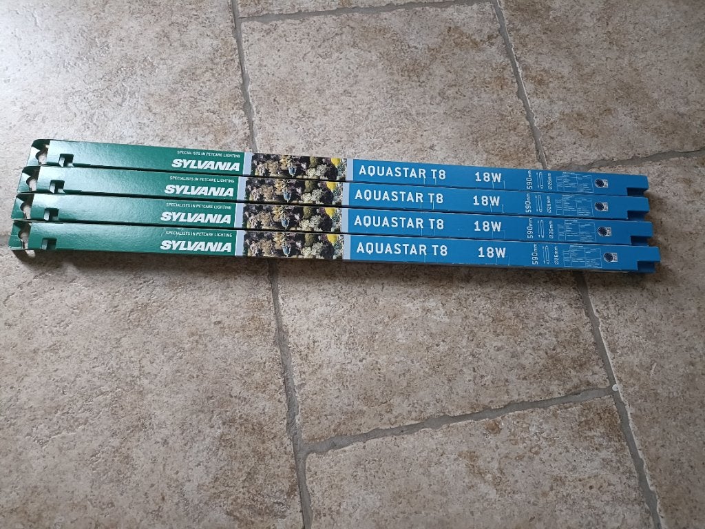 Aquariumlampen: Sylvania aquastar T8 590 mm, Enlèvement, Neuf, Éclairage ou Chauffage, Autres marques
