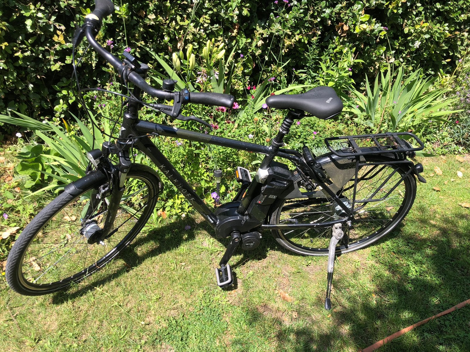 Elektrische herenfiets kalkhoff, Fietsen en Brommers, Elektrische fietsen, 47 tot 51 cm, Ophalen, Gebruikt