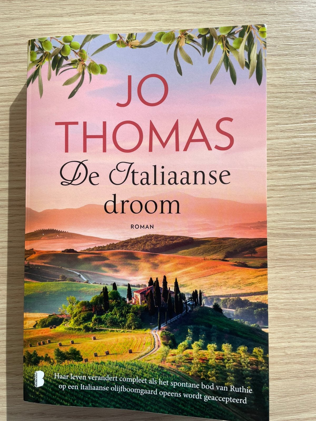 De Italiaanse droom - Jo Thomas, Boeken, Ophalen of Verzenden, Zo goed als nieuw