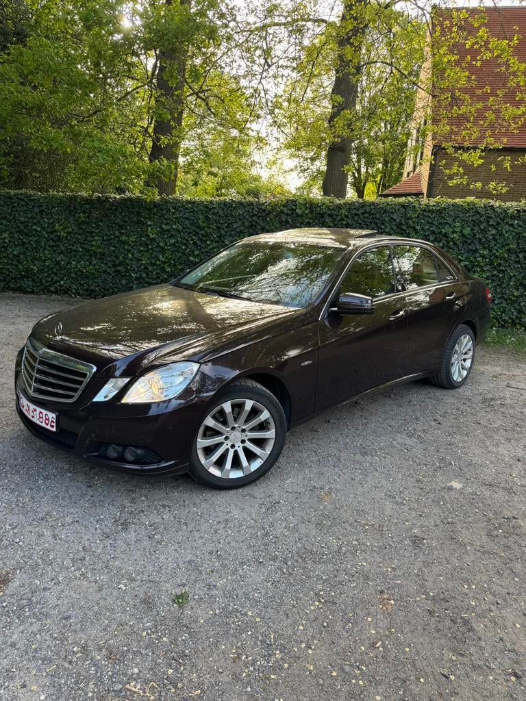 Mercedes-Benz E-classe W212 150600km, Autos, Cuir, Euro 5, Achat, Noir