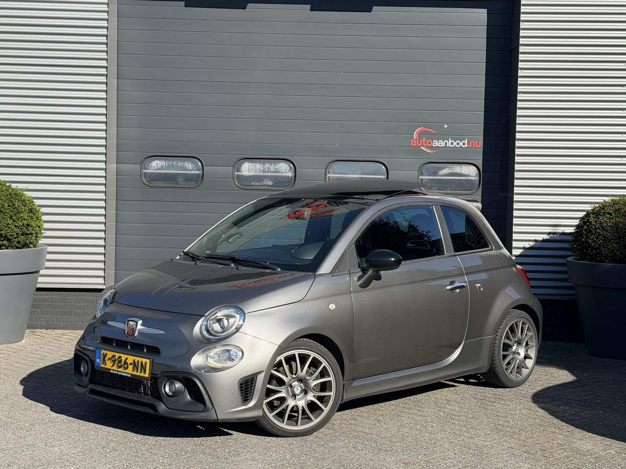 Fiat 500 1.4 T-Jet Abarth Turismo (automatique), Argent ou Gris, Automatique, Stellantis Fiat, Fiat