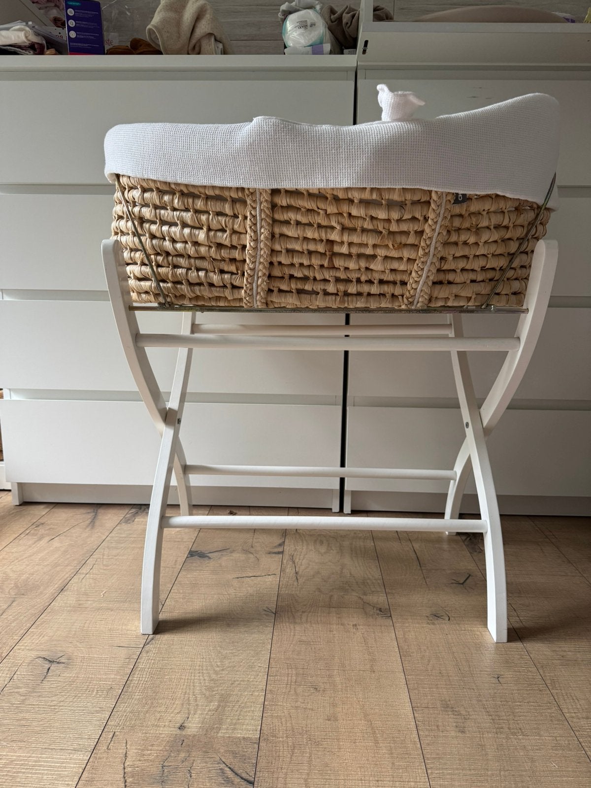 Moses mand childhome & staander, Kinderen en Baby's, Babywiegjes en Ledikanten, Ophalen