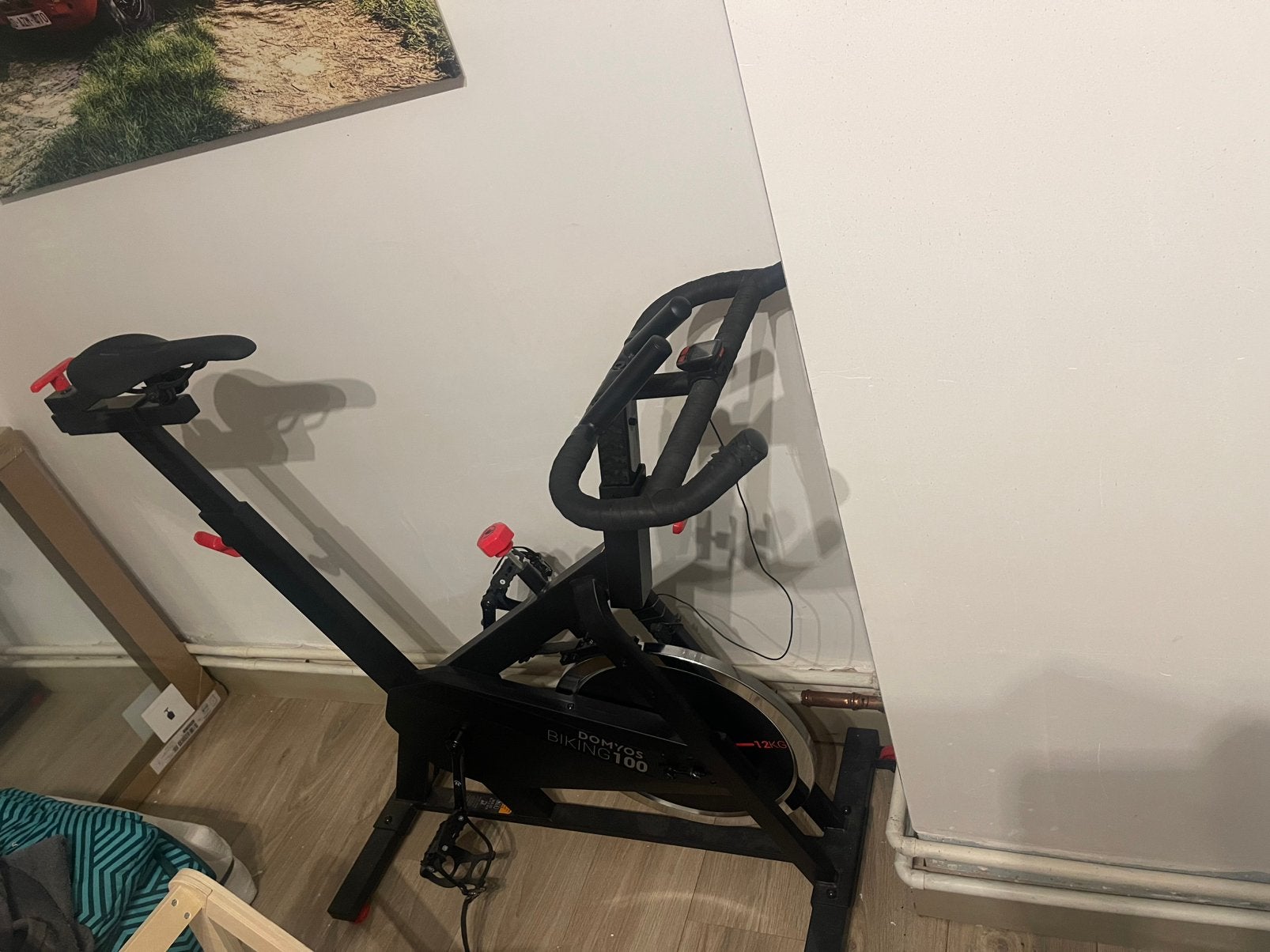 Spinning fiets, Ophalen, Zo goed als nieuw