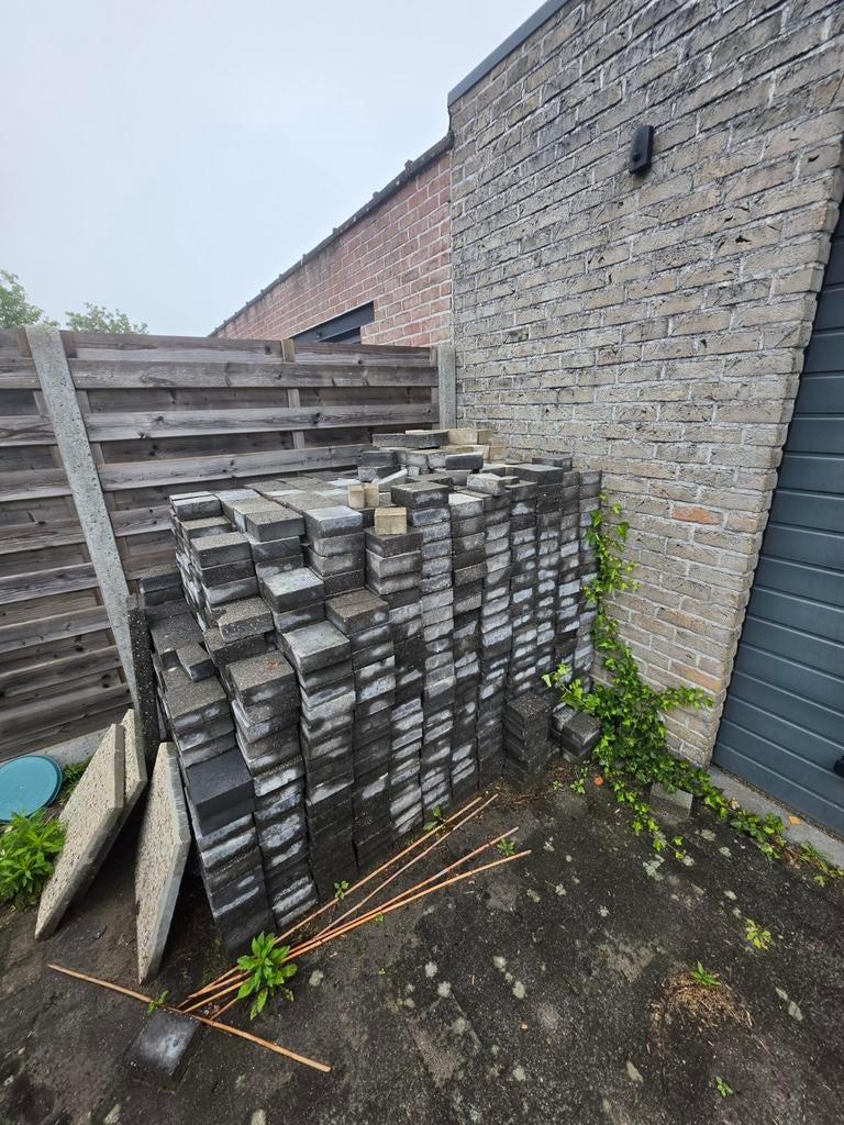 Betonklinkers, Tuin en Terras, Ophalen, Gebruikt