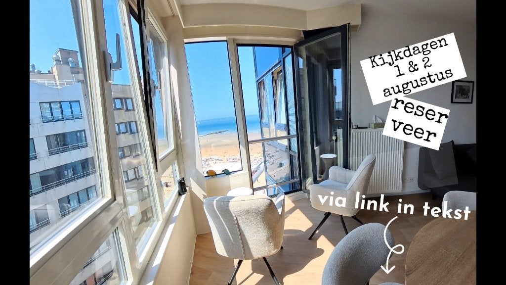 À VENDRE |1chambre | Westende |Vue sur la mer/l'arrière-pays, Immo, Maisons à vendre, Middelkerke, 1 pièces, Appartement, 35 m²