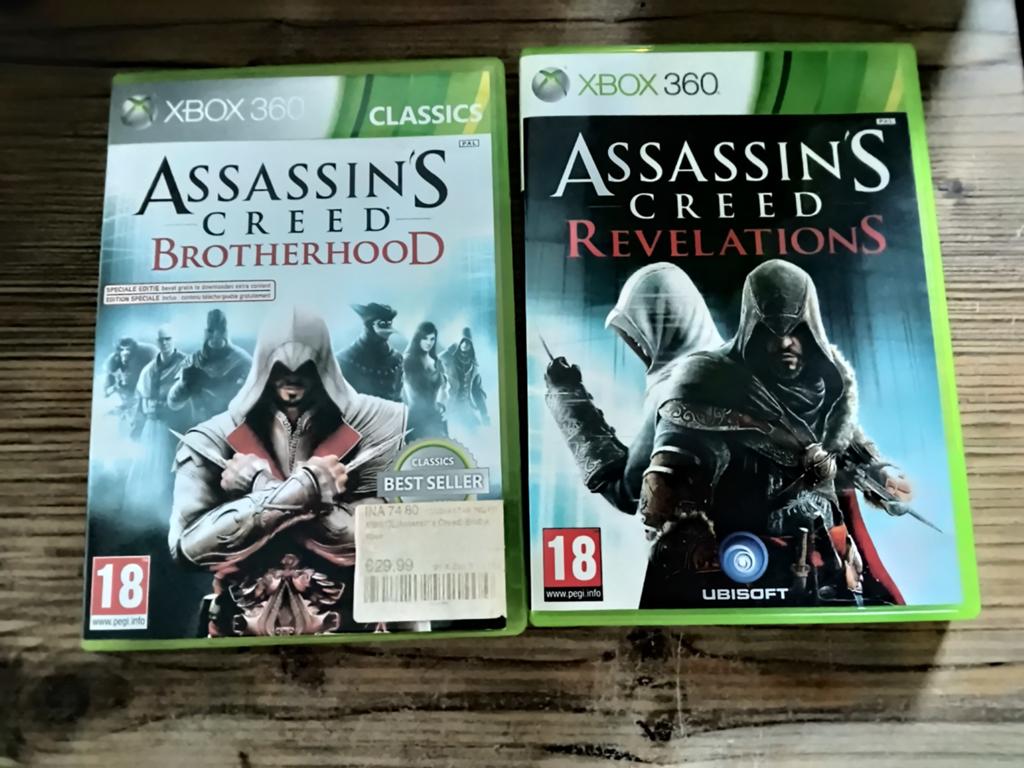 Assassin's Creed Brotherhood/Revelations - Xbox 360, Games en Spelcomputers, Games | Xbox 360, Avontuur en Actie, Gebruikt, Vanaf 18 jaar