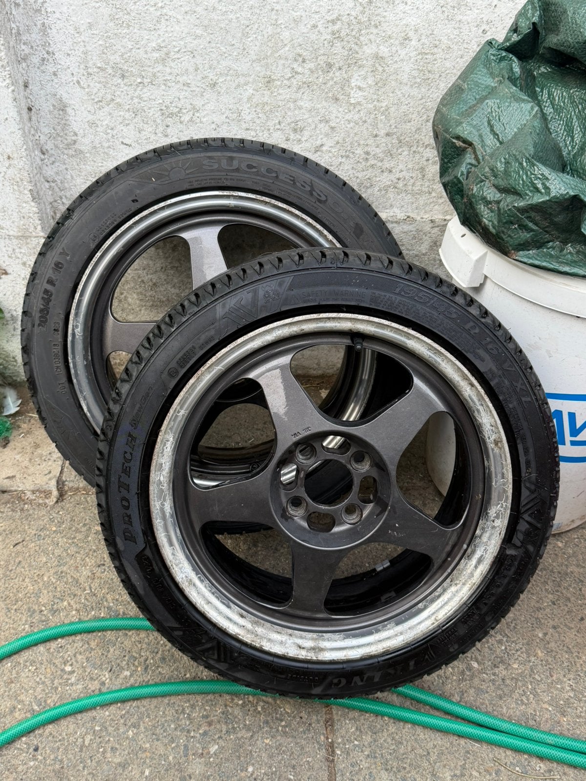 Rota Slipstream Paar 16x7 4x100, Auto-onderdelen, Ophalen, 16 inch, Band(en)