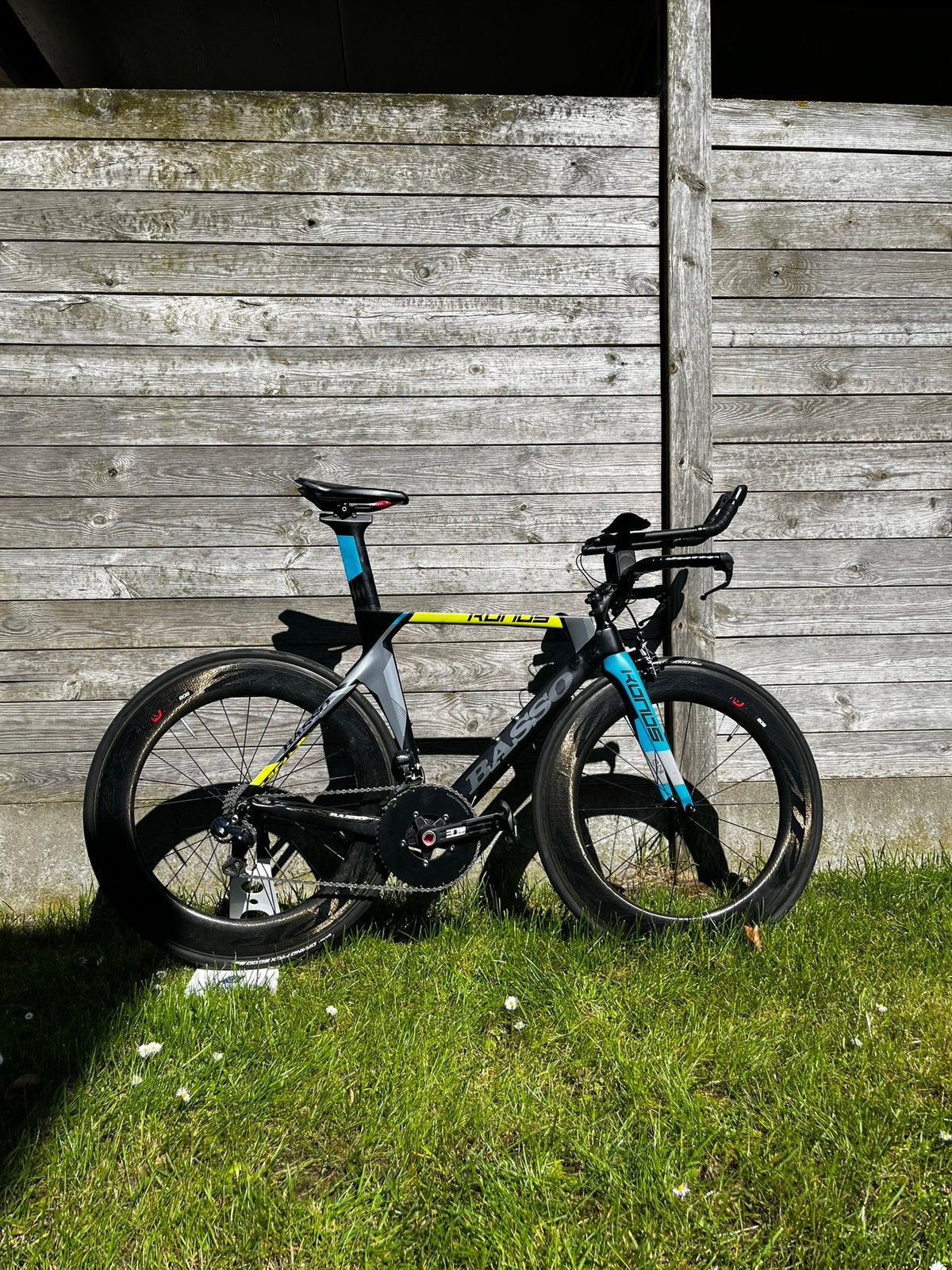 Tijdritfiets Basso Konos, Ophalen, Carbon, Zo goed als nieuw, 53 tot 57 cm