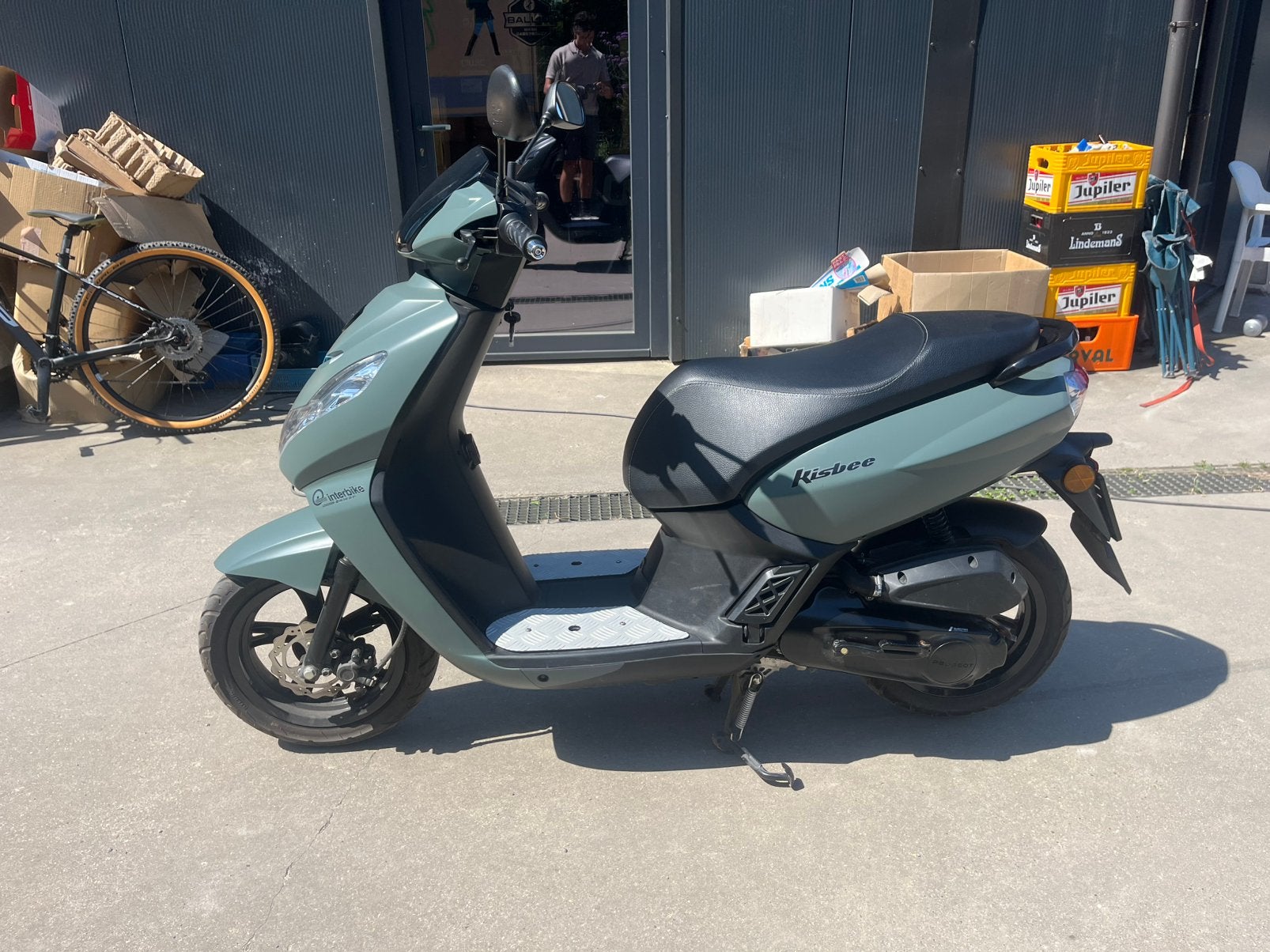 Peugeot kisbee scooter 50cc A-klasse, Fietsen en Brommers, Ophalen, Overige modellen, Nieuw, Klasse A (25 km/u)