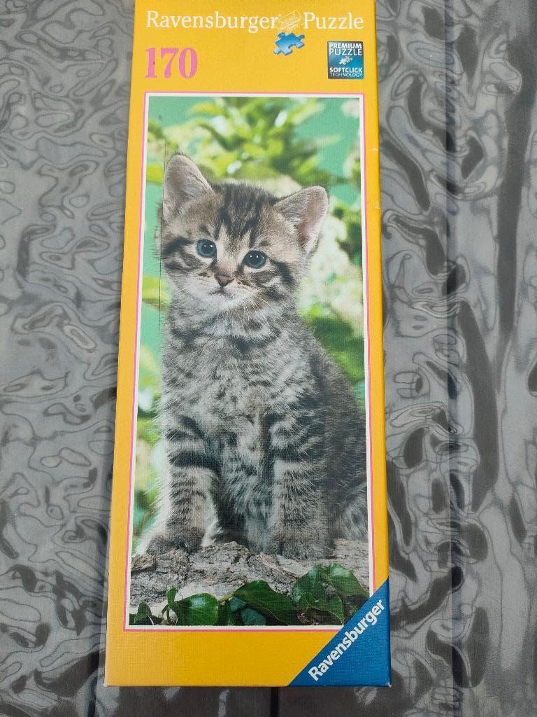Puzzle chat 170 pièces, Ophalen of Verzenden, Meer dan 50 stukjes, Gebruikt, 6 jaar of ouder