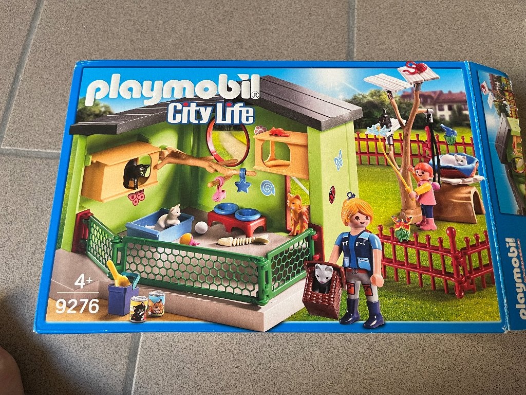 Playmobil 9276 Kattenverblijf, Gebruikt, Complete set, Overige typen, Ophalen of Verzenden